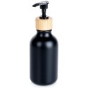 Dozownik do mydła płynu do naczyń na mydło czarny 300ml VILDE 569963
