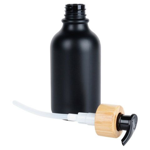 Dozownik do mydła płynu do naczyń na mydło czarny 300ml VILDE 569963 Dozownik do mydła płynu do naczyń na mydło czarny 300ml VILDE 569963