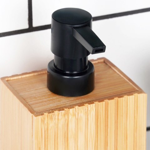 Dozownik na mydło do mydła płynu do naczyń zlewozmywaka drewniany 280ml BATHROOM SOLUTIONS 567046