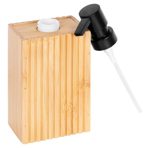 Dozownik na mydło do mydła płynu do naczyń zlewozmywaka drewniany 280ml BATHROOM SOLUTIONS 567046