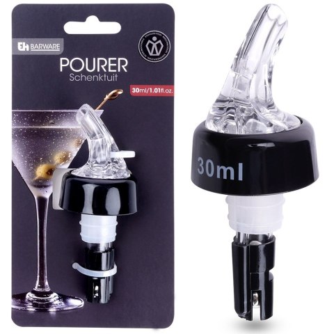 Dozownik nalewa do butelek z miarką 30 ml barmański EXCELLENT HOUSEWARE 259343 Dozownik nalewa do butelek z miarką 30 ml barmański EXCELLENT HOUSEWARE 259343