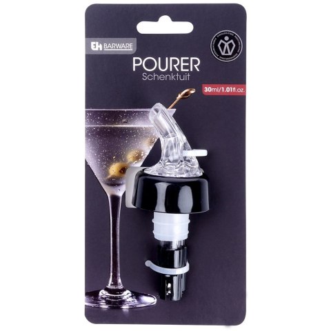 Dozownik nalewa do butelek z miarką 30 ml barmański EXCELLENT HOUSEWARE 259343 Dozownik nalewa do butelek z miarką 30 ml barmański EXCELLENT HOUSEWARE 259343