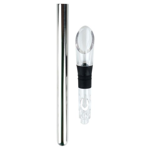 Dozownik nalewak do wina z wkładem chłodzącym stalowy EXCELLENT HOUSEWARE 259720 Dozownik nalewak do wina z wkładem chłodzącym stalowy EXCELLENT HOUSEWARE 259720