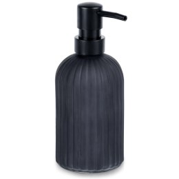 Dozownik szklany do mydła płynu do naczyń zlewozmywaka czarny 400ml VILDE 568002