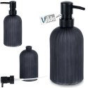 Dozownik szklany do mydła płynu do naczyń zlewozmywaka czarny 400ml VILDE 568002 Dozownik szklany do mydła płynu do naczyń zlewozmywaka czarny 400ml VILDE 568002