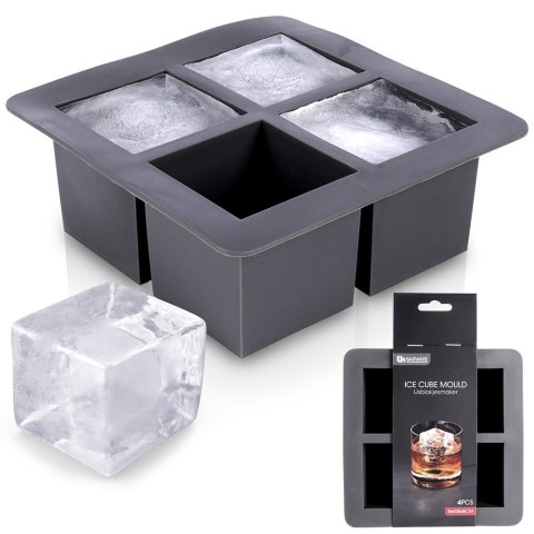 Forma foremka do kostek lodu XXL silikonowa pojemnik na lód kostki EXCELLENT HOUSEWARE 259654 Forma foremka do kostek lodu XXL silikonowa pojemnik na lód kostki EXCELLENT HOUSEWARE 259654
