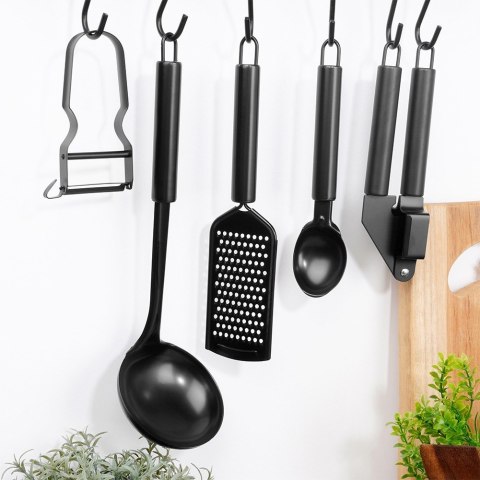 Gałkownica łyżka do lodów ziemniaków puree kaszy metalowa czarna MATOWA EXCELLENT HOUSEWARE 259738 Gałkownica łyżka do lodów ziemniaków puree kaszy metalowa czarna MATOWA EXCELLENT HOUSEWARE 259738