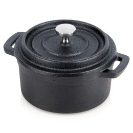 Garnek do serwowania potraw z pokrywką żeliwny CAST LINE 10 cm 250 ml VILDE 199073