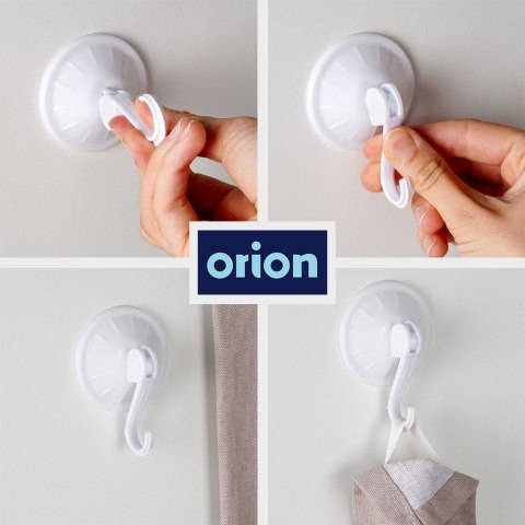 Haczyk wieszak ścienny na ubrania ręczniki na przyssawkę 5.5cm ORION 530877 Haczyk wieszak ścienny na ubrania ręczniki na przyssawkę 5.5cm ORION 530877