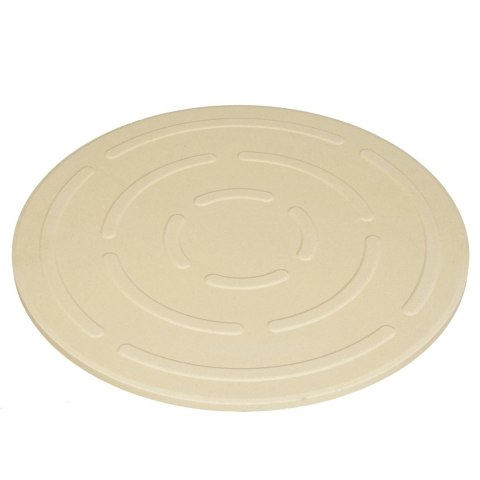 Kamień szamotowy do pieczenia pizzy z radełkiem nożem do krojenia + stojak 33cm BRUNBESTE BB-1782