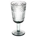 Kieliszek do wina czerwonego białego napojów szklany czarny 270ml VILDE 139662 Kieliszek do wina czerwonego białego napojów szklany czarny 270ml VILDE 139662
