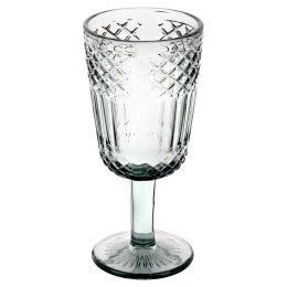 Kieliszek do wina czerwonego białego napojów szklany czarny 270ml VILDE 139662