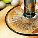 Kieliszek do wina czerwonego białego napojów szklany czarny 270ml VILDE 139662 Kieliszek do wina czerwonego białego napojów szklany czarny 270ml VILDE 139662