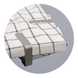 Klipsy do obrusu ceraty obrusa metalowe zestaw klipsów 4 sztuki BRUNBESTE BB-3343