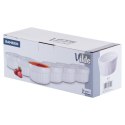 Miseczki kokilki ceramiczne do zapiekania piekarnika białe 260ml 6-ele VILDE 279006 Miseczki kokilki ceramiczne do zapiekania piekarnika białe 260ml 6-ele VILDE 279006