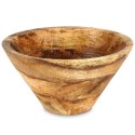 Miska drewniana na owoce warzywa przekąski MANGO 19.5cm 1L VILDE 139286 Miska drewniana na owoce warzywa przekąski MANGO 19.5cm 1L VILDE 139286