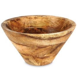 Miska drewniana na owoce warzywa przekąski MANGO 19.5cm 1L VILDE 139286