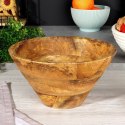 Miska drewniana na owoce warzywa przekąski MANGO 19.5cm 1L VILDE 139286 Miska drewniana na owoce warzywa przekąski MANGO 19.5cm 1L VILDE 139286
