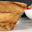 Miska drewniana na owoce warzywa przekąski MANGO 19.5cm 1L VILDE 139286 Miska drewniana na owoce warzywa przekąski MANGO 19.5cm 1L VILDE 139286