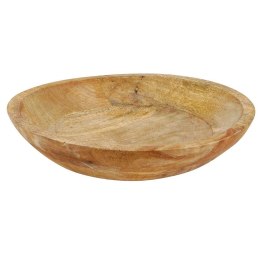 Miska drewniana na owoce warzywa przekąski MANGO 30cm 1.5L VILDE 139188