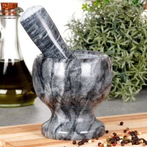 Moździerz kuchenny do przypraw leków ucierania ziół kamienny granitowy VILDE 259128 Moździerz kuchenny do przypraw leków ucierania ziół kamienny granitowy VILDE 259128