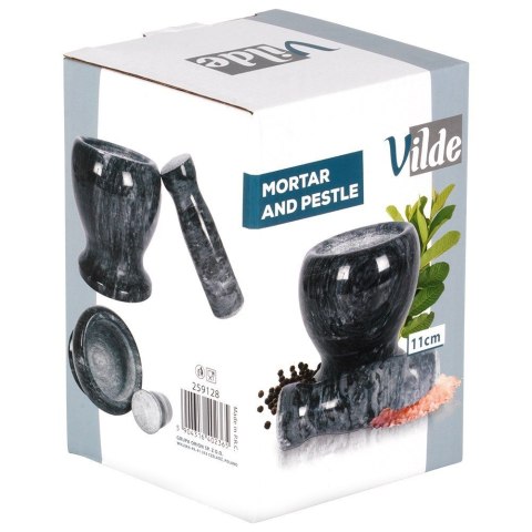 Moździerz kuchenny do przypraw leków ucierania ziół kamienny granitowy VILDE 259128 Moździerz kuchenny do przypraw leków ucierania ziół kamienny granitowy VILDE 259128