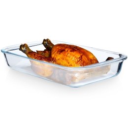 Naczynie żaroodporne szklane do piekarnika zapiekania 29.5x17.5x5cm 1.6L VILDE 259610
