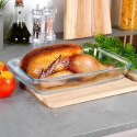 Naczynie żaroodporne szklane do piekarnika zapiekania 34.5x20.5x5cm 2.2L VILDE 259611 Naczynie żaroodporne szklane do piekarnika zapiekania 34.5x20.5x5cm 2.2L VILDE 259611