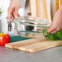 Naczynie żaroodporne z pokrywką szklane do zapiekania 1.4L + 430ml VILDE 259601 Naczynie żaroodporne z pokrywką szklane do zapiekania 1.4L + 430ml VILDE 259601