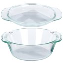 Naczynie żaroodporne z pokrywką szklane do zapiekania 1.4L + 430ml VILDE 259601 Naczynie żaroodporne z pokrywką szklane do zapiekania 1.4L + 430ml VILDE 259601