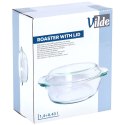 Naczynie żaroodporne z pokrywką szklane do zapiekania 1.4L + 430ml VILDE 259601 Naczynie żaroodporne z pokrywką szklane do zapiekania 1.4L + 430ml VILDE 259601