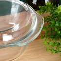 Naczynie żaroodporne z pokrywką szklane do zapiekania 1L + 270ml VILDE 259600 Naczynie żaroodporne z pokrywką szklane do zapiekania 1L + 270ml VILDE 259600