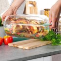 Naczynie żaroodporne z pokrywką szklane do zapiekania 3+1.5L VILDE 259603 Naczynie żaroodporne z pokrywką szklane do zapiekania 3+1.5L VILDE 259603