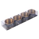 Obrączki pierścienie na serwetki metalowe obrączka 4.5cm 4 sztuki VILDE 139439 Obrączki pierścienie na serwetki metalowe obrączka 4.5cm 4 sztuki VILDE 139439