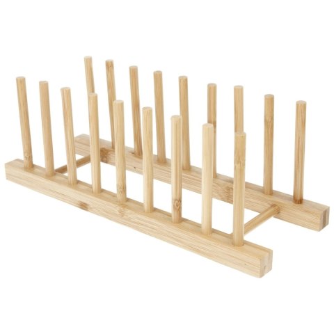 Organizer uchwyt stojak podstawka na pokrywki talerze bambusowy BRUNBESTE BB-2562