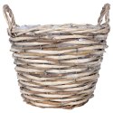 Osłona na doniczki osłonka wiklinowa niska beżowa doniczka 27x27cm VILDE 339168-S Osłona na doniczki osłonka wiklinowa niska beżowa doniczka 27x27cm VILDE 339168-S