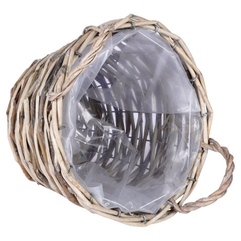 Osłona na doniczki osłonka wiklinowa niska beżowa doniczka 27x27cm VILDE 339168-S Osłona na doniczki osłonka wiklinowa niska beżowa doniczka 27x27cm VILDE 339168-S