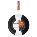Patelnia głęboka wok granitowa NON-STICK indukcja BLACK&WOOD 28 cm VILDE 199079 Patelnia głęboka wok granitowa NON-STICK indukcja BLACK&WOOD 28 cm VILDE 199079