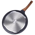 Patelnia granitowa do jajek sadzonych placków pancakes 4 otwory BLACK&WOOD 26 cm VILDE 199006 Patelnia granitowa do jajek sadzonych placków pancakes 4 otwory BLACK&WOOD 26 cm VILDE 199006