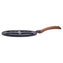 Patelnia granitowa do jajek sadzonych placków pancakes 4 otwory BLACK&WOOD 26 cm VILDE 199006 Patelnia granitowa do jajek sadzonych placków pancakes 4 otwory BLACK&WOOD 26 cm VILDE 199006