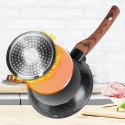 Patelnia granitowa nieprzywierająca indukcja NON-STICK BLACK&WOOD 16 cm VILDE 199058 Patelnia granitowa nieprzywierająca indukcja NON-STICK BLACK&WOOD 16 cm VILDE 199058