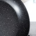 Patelnia granitowa nieprzywierająca indukcja NON-STICK BLACK&WOOD 16 cm VILDE 199058 Patelnia granitowa nieprzywierająca indukcja NON-STICK BLACK&WOOD 16 cm VILDE 199058