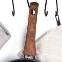Patelnia granitowa nieprzywierająca indukcja NON-STICK BLACK&WOOD 16 cm VILDE 199058 Patelnia granitowa nieprzywierająca indukcja NON-STICK BLACK&WOOD 16 cm VILDE 199058
