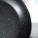 Patelnia granitowa nieprzywierająca indukcja NON-STICK BLACK&WOOD 20 cm VILDE 199059 Patelnia granitowa nieprzywierająca indukcja NON-STICK BLACK&WOOD 20 cm VILDE 199059