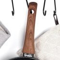 Patelnia granitowa nieprzywierająca indukcja NON-STICK BLACK&WOOD 20 cm VILDE 199059 Patelnia granitowa nieprzywierająca indukcja NON-STICK BLACK&WOOD 20 cm VILDE 199059