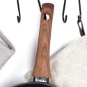 Patelnia granitowa nieprzywierająca indukcja NON-STICK BLACK&WOOD 24 cm VILDE 199060 Patelnia granitowa nieprzywierająca indukcja NON-STICK BLACK&WOOD 24 cm VILDE 199060