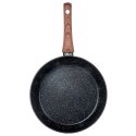 Patelnia granitowa nieprzywierająca indukcja NON-STICK BLACK&WOOD 26 cm VILDE 199061 Patelnia granitowa nieprzywierająca indukcja NON-STICK BLACK&WOOD 26 cm VILDE 199061