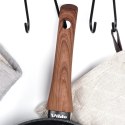 Patelnia granitowa nieprzywierająca indukcja NON-STICK BLACK&WOOD 26 cm VILDE 199061 Patelnia granitowa nieprzywierająca indukcja NON-STICK BLACK&WOOD 26 cm VILDE 199061