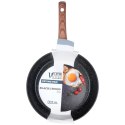 Patelnia granitowa nieprzywierająca indukcja NON-STICK BLACK&WOOD 26 cm VILDE 199061 Patelnia granitowa nieprzywierająca indukcja NON-STICK BLACK&WOOD 26 cm VILDE 199061