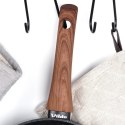 Patelnia granitowa nieprzywierająca indukcja NON-STICK BLACK&WOOD 28 cm VILDE 199062 Patelnia granitowa nieprzywierająca indukcja NON-STICK BLACK&WOOD 28 cm VILDE 199062